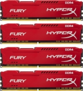 DDR4 32GB 2666-16 Fury Red kit of 4 Kingston  foto1